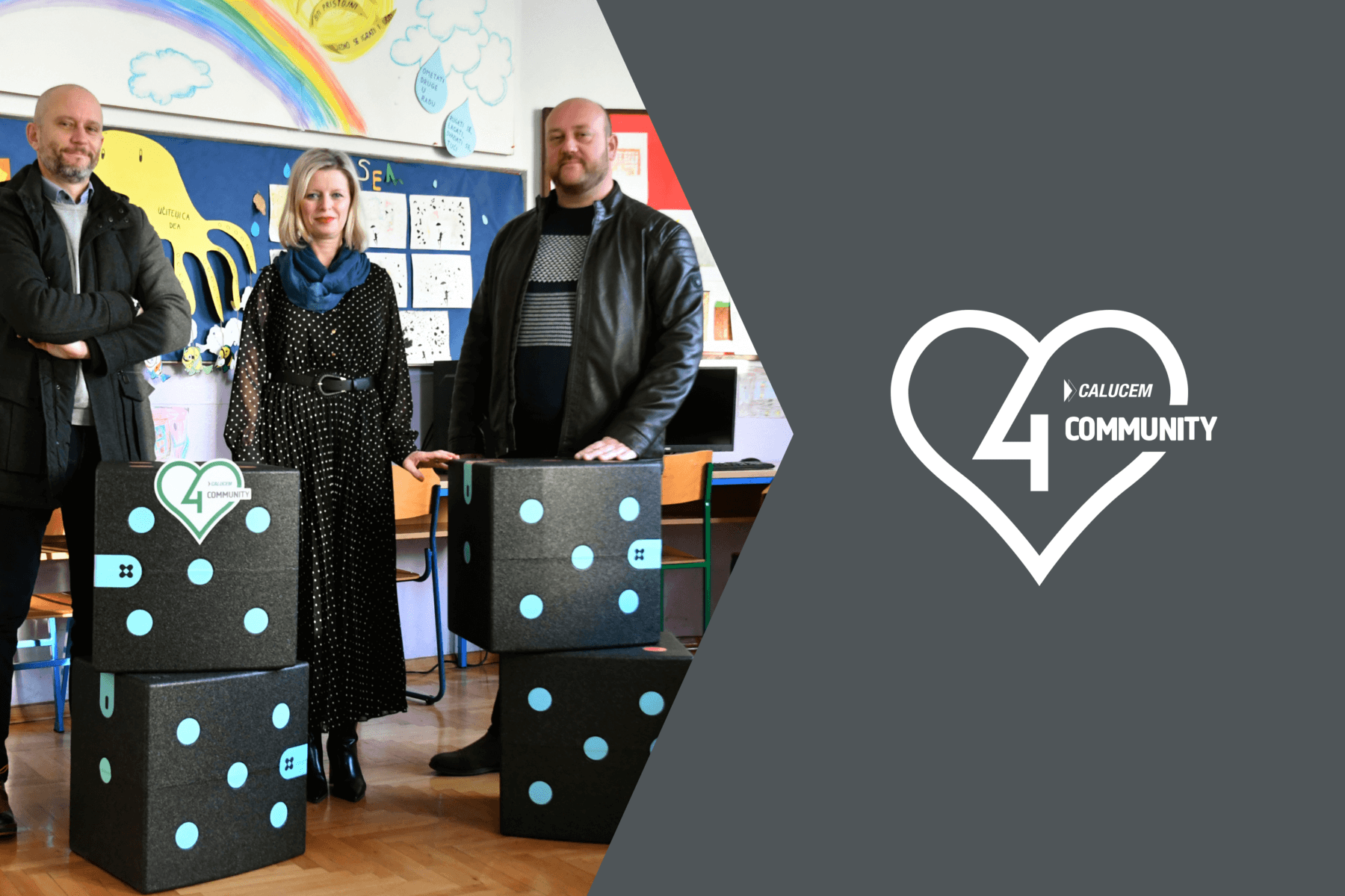 New donation from the Love for Community Program for schoolchildren and basketball players in Stoja
